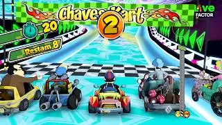 Gameplay - Quico em Torneio Professor Girafales - Chaves Kart - #Gameplay