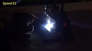 Kingree High-Speed Double-Pulse Mig 350XW LCD Welding Demo