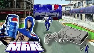 Pepsiman Gameplay PS3 PKG!