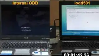iodd vs Internal ODD 비스타설치 비교