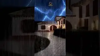 Thunderstorm. Thunder sounds for sleeping. Thunder and rain sounds  #thunderstormrainsounds