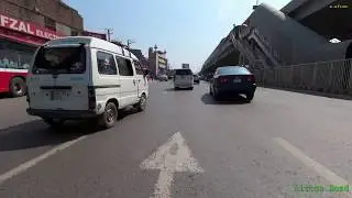 [4K] Driving to Lahore Zoo لاہور چڑیا گھر from Chauburji Islamia Park Lahore Pakistan