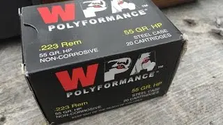 .223 Remington, 55gr HP, Wolf Polyformance, Velocity and Gel Test