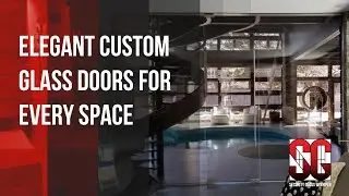 Elegant Custom Glass Doors for Every Space | Designed by Security Glass Winnipeg
