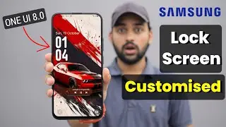 Samsung : How To Apply New Clock Style On Samsung Smart Phones #samsung #oneui8 #oneui