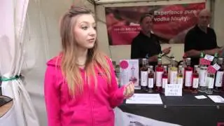 Brittains Vodka - flavoured vodka at Huddersfield Food Festival.