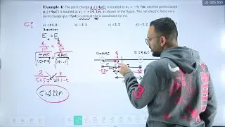 Physics 102 | Equilibrium Null & Point | Point of zero Force & Electric field | ENG Zaid Albashtawi