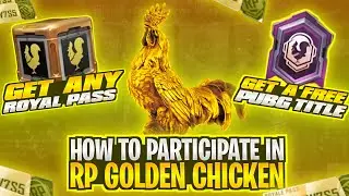 Golden RP Chicken Winners |How To Participation in Golden RP Chicken |Free Exclusive Title |PUBGM