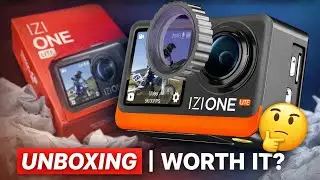 IZI One Lite Camera Unboxing 😍 | Budget Action Camera Review | worth buying ?
