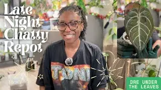 Late Night Repotting 🌙 | Chill Plant Chores & Cozy Vibes 🪴