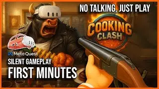 Cooking Clash VR | FIRST MINUTES PREVIEW PURE VR GAMEPLAY MECHANICS | META QUEST