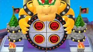 Mario Party 10 - Custom amiibo Board (Bowser, Toad,Donkey Kong & Wario) Master Difficulty GamePlay
