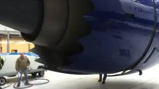 Boeing 787-8, Trent 1000, Thrust Reverser operation.