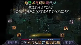 Stoneshard - Hilda Spear vs End Game Undead Dungeon - Permadeath - Rags to Riches