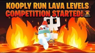 Kooply Run Lava Event Started! 🌋 The Most SATISFYING Lava Levels of the Week!