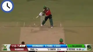 Odean Smith SMASHES  migael pretorius 5 SIX in an over] #CPL2022 #cricket #cricketlover #highlights