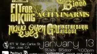 1/13/13 Contorted Records Presents: Impending Doom, The Browning plus guests