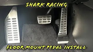 Shark Racing Elantra N Floor mount pedal install! | Project Giant Slayer