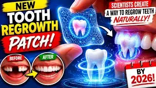 New Tooth Regrowth Patch: Scientists Create a Way to Regrow Teeth Naturally by 2026!