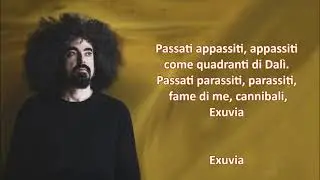 CAPAREZZA -  EXUVIA - Testo