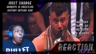 SAVAGERY WRESTLING WORLDWIDE!! | Most Savage Moments in Wrestling History Outside WWE (Reaction)