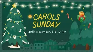 EAGC Carols Sunday Service Live | Tamil & English | 30th November 2025 | 10:00 AM