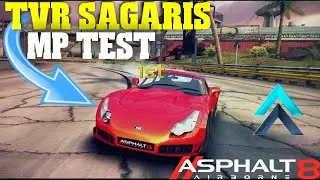 Asphalt 8 airborne: Past MP tuning KING! TVR Sagaris Multiplayer Test