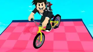 BICICLETA DE DRAGÃO NO MUNDO 5 | Roblox - Obby But Youre on a Bike