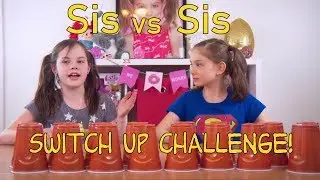 SIS vs SIS SWITCH UP CHALLENGE with SURPRISE toys LOL Surprise Hatchimals Pikmi Pops