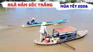 Cuộc Sống Ngã Năm Sóc Trăng: Chợ Truyền Thống Tấp Nấp Ngày Cận Tết, Đường Quê Yên Bình Giản Dị 2026