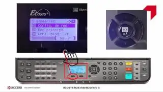 ECOSYS M2635dw/M2540dw  Configuración de red inalámbrica en su multifuncional