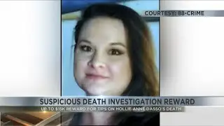 Reward up to $15,000 offered in suspicious death investigation