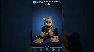 The 100%-0% Golden Freddy Edit #fnaf #freddy #bonnie #chica #foxy #fnafedit #shorts