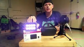 Testing Oculus Quest tracking in a dark room using an IR illuminator