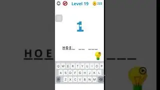 Dingbats - Word Trivia - Hardest Puzzle Solved Complete Level 19  Gameplay IOS/Andriod