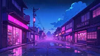 Old Town Echo 🌧️ Lofi from Tokyo&rsquo;s Hidden Streets |1980s Lofi Hip Hop Beats & Rainy Tokyo Nights