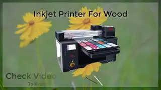 Inkjet Printer With PVC Card Tray