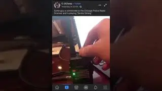 Remove Kebab plays on Chicago Police Radio