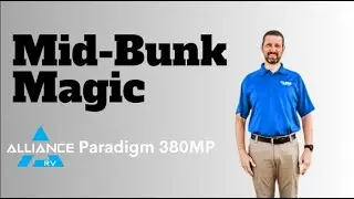 Alliance Paradigm 380MP | Luxury Fifth Wheel With Mid-Bunk & Office Space!