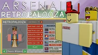 😲 &iexcl;TODO SOBRE EL NUEVO EVENTO DE ARSENAL! 😲 (RETROPALOOZA) - Arsenal Roblox