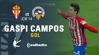 ((ENLACE)) GASPAR CAMPOS  [2-1] - J&ordf;14  REAL SPORTING  vs SABADELL (ESRADIO ASTURIAS)