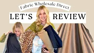 Закажу ли я снова? Покупка 5 зимних тканей у Fabric Wholesale Direct | Отзыв уже здесь #шитье