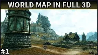 Skyrim Mod Spotlight | #1 | World Map In Full 3D