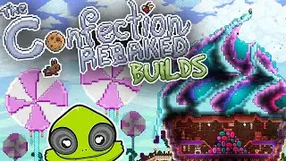 Confection Rebaked Builds | TerraCake NPC House | Terraria Tmod