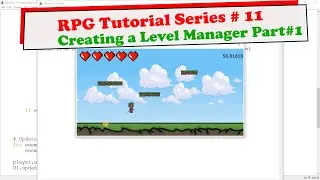 [Pygame] Creating an RPG Game: Part 11 (Creating a Level Management System)