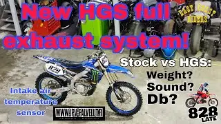 Full HGS exhaust system - Stock vs HGS