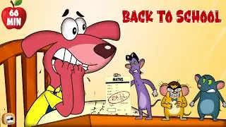 Back To School: Dog vs Rats | Doggy Don | Rat A Tat | 60 Mins Non-Stop | Funny Cartoon | Chotoonz TV