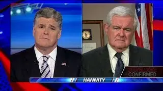 Sean Hannity & Newt Gingrich Suddenly Outraged By Govt Spying