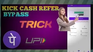 Kick Cash app unlimited refer bypass script !! kick cash unlimited refer script!! easy make money