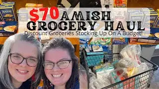 $70 Amish Discount Haul || BEST WAY TO STOCK UP ON A BUDGET! || MEETING UP WITH A FELLOW YOUTUBER ❤️